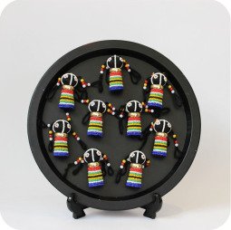 Flag Doll Fridge Magnet