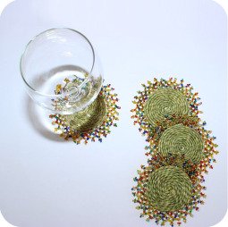 Single Grass Coaster