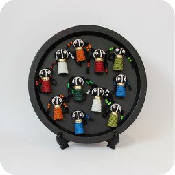 Fridge Magnet Funky Colours